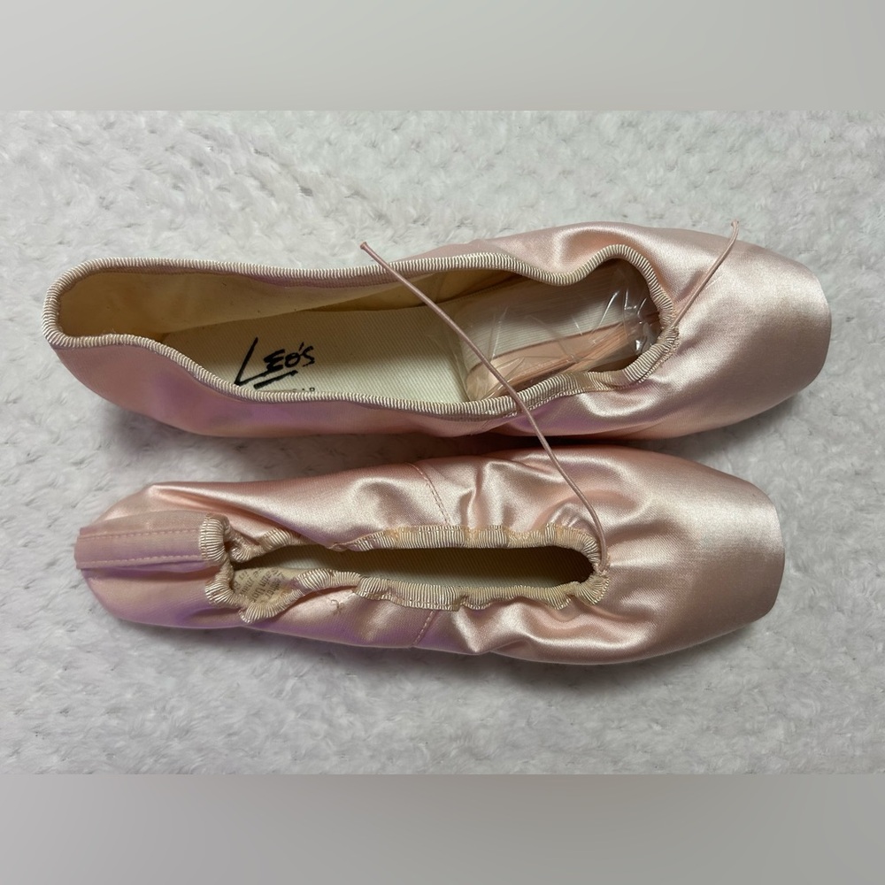 Ballet pointe shoes